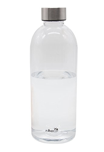 ZOLLNER24 Botella de agua 1 litro sin BPA de...