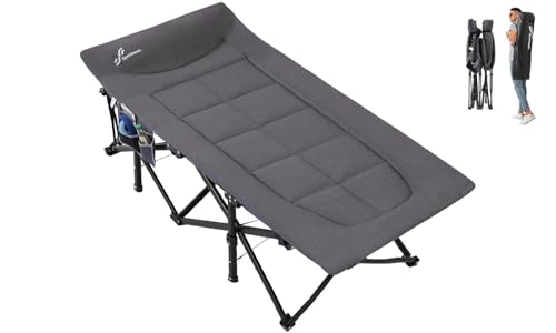 Sportneer Catres de camping para adultos, cuna de...