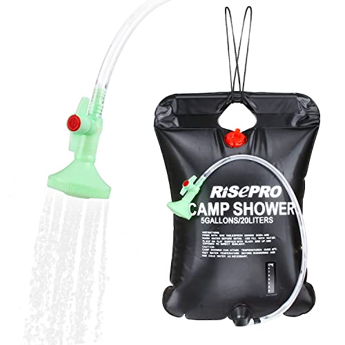 RISEPRO - Bolsa de Ducha Solar de 20 litros para...