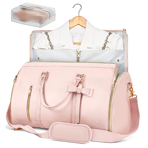 Bolsa portatraje de Viaje para Mujer, Rosado,...