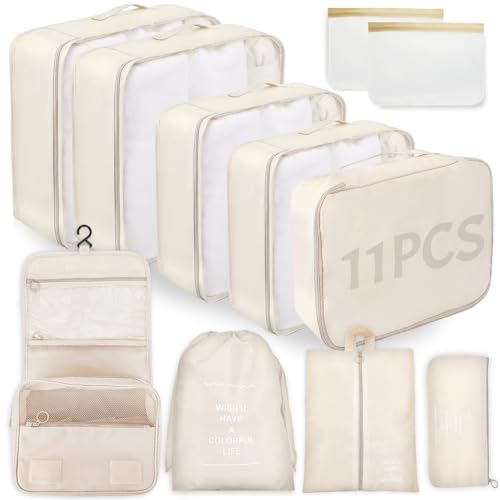 WECUTE Bolsas Organizadoras Maleta, 11 Piezas...
