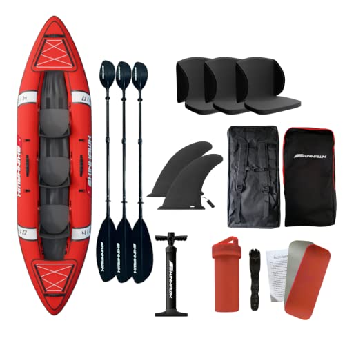 SKINHAWK Premium Kayak Vino Rojo, Canoa, Lancha...