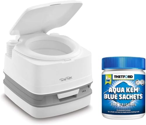 Porta Potti 145 + Aqua Kem BLue Sachets (15...
