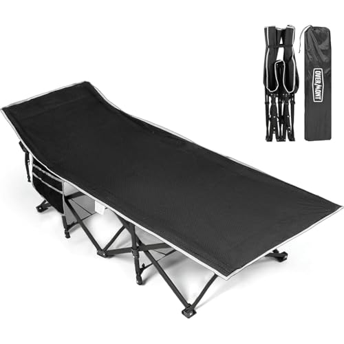 OVERMONT Cama de Camping Plegable - Cama de Tienda...
