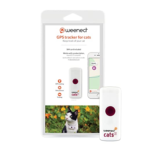 Weenect Cats 2 - El collar GPS para gatos más...