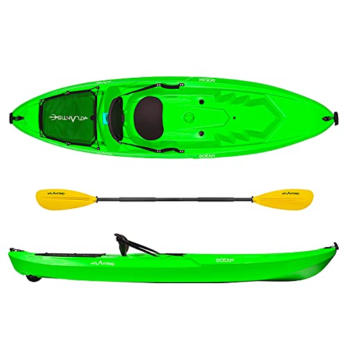 ATLANTIS Kayak Canoa Ocean Verde Lime - Respaldo +...