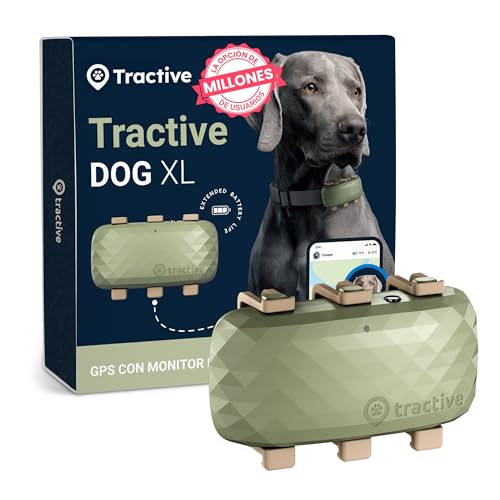 Tractive GPS perros XL | Hasta 1 mes de autonomía...