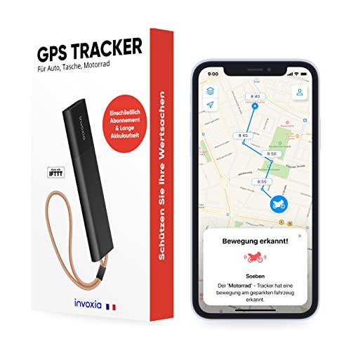 Invoxia Localizador GPS sin Tarjeta SIM - Alerta...