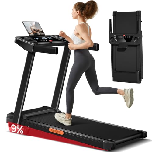 LONTEK Cinta de Correr Plegable con Inclinación...