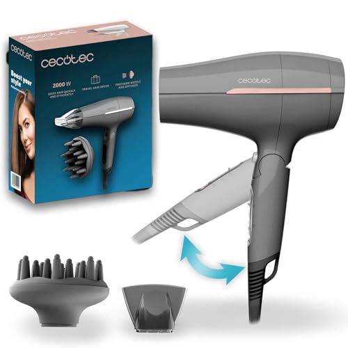 Cecotec Secador de Pelo de Viaje IoniCare Power&Go...