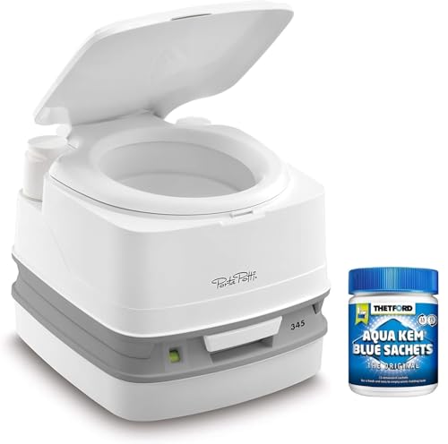 Inodoro portátil Porta Potti 345 + 15 Bolsitas...