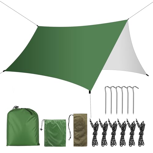 KIMIGO Toldo de Refugio Camping 3x3M,Toldo Camping...