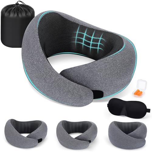Zepphi Almohada de Viaje para Cuello, Cojin...