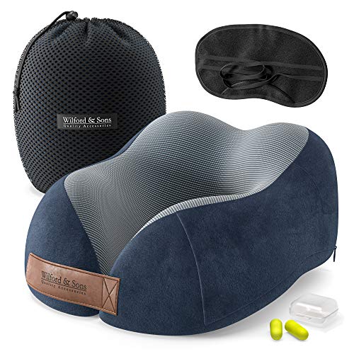 Almohada de Viaje Cuello Espuma Memoria: Set con...