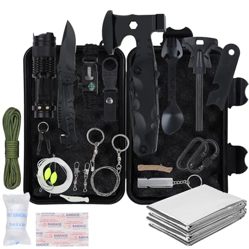 Kit de Supervivencia, 18 en 1 Equipo de...