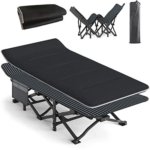 ATORPOK SHOP Cama de camping plegable, plegable...