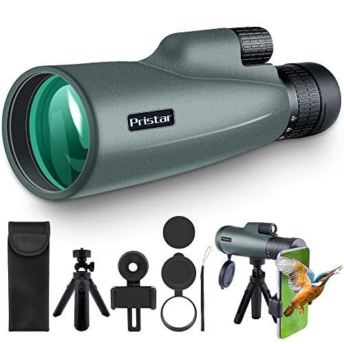 Pristar Monocular 10-30x50 HD Zoom Impermeable...