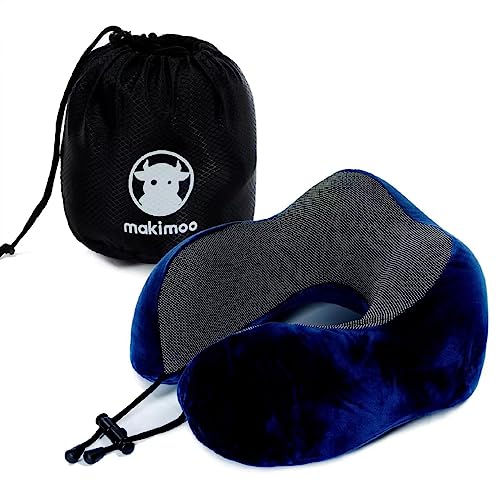 Almohada de viaje de espuma viscoelástica,...