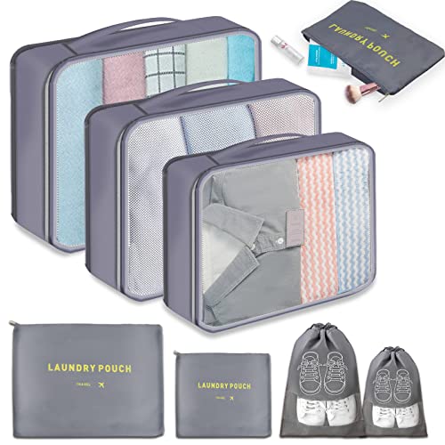 Organizador Maleta 8 en 1, Organizador de Equipaje...
