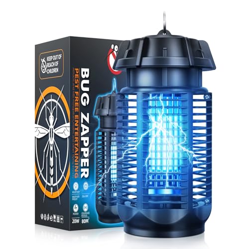 Lampara Antimosquitos, 20W UV Mata Mosquitos...